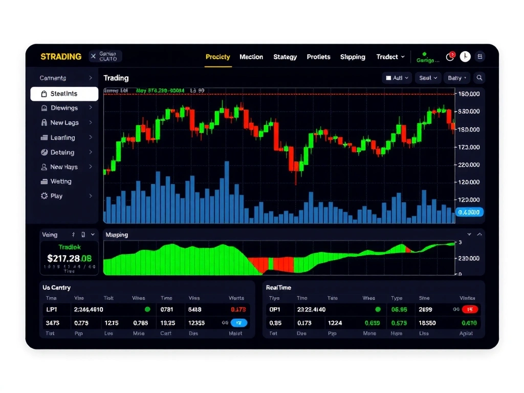 Pantalla principal del simulador con gráficos en tiempo real