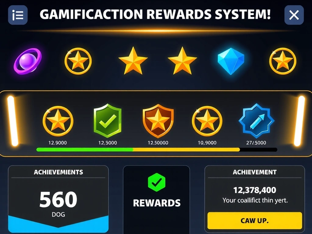 Sistema de recompensas y logros del juego