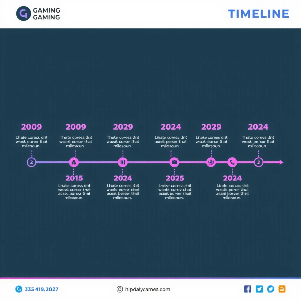 Línea de tiempo de Rearodul Games